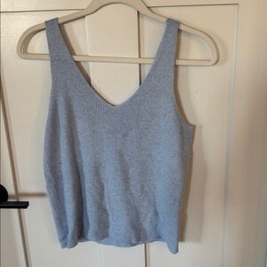 Thread and supply blue sweater tank